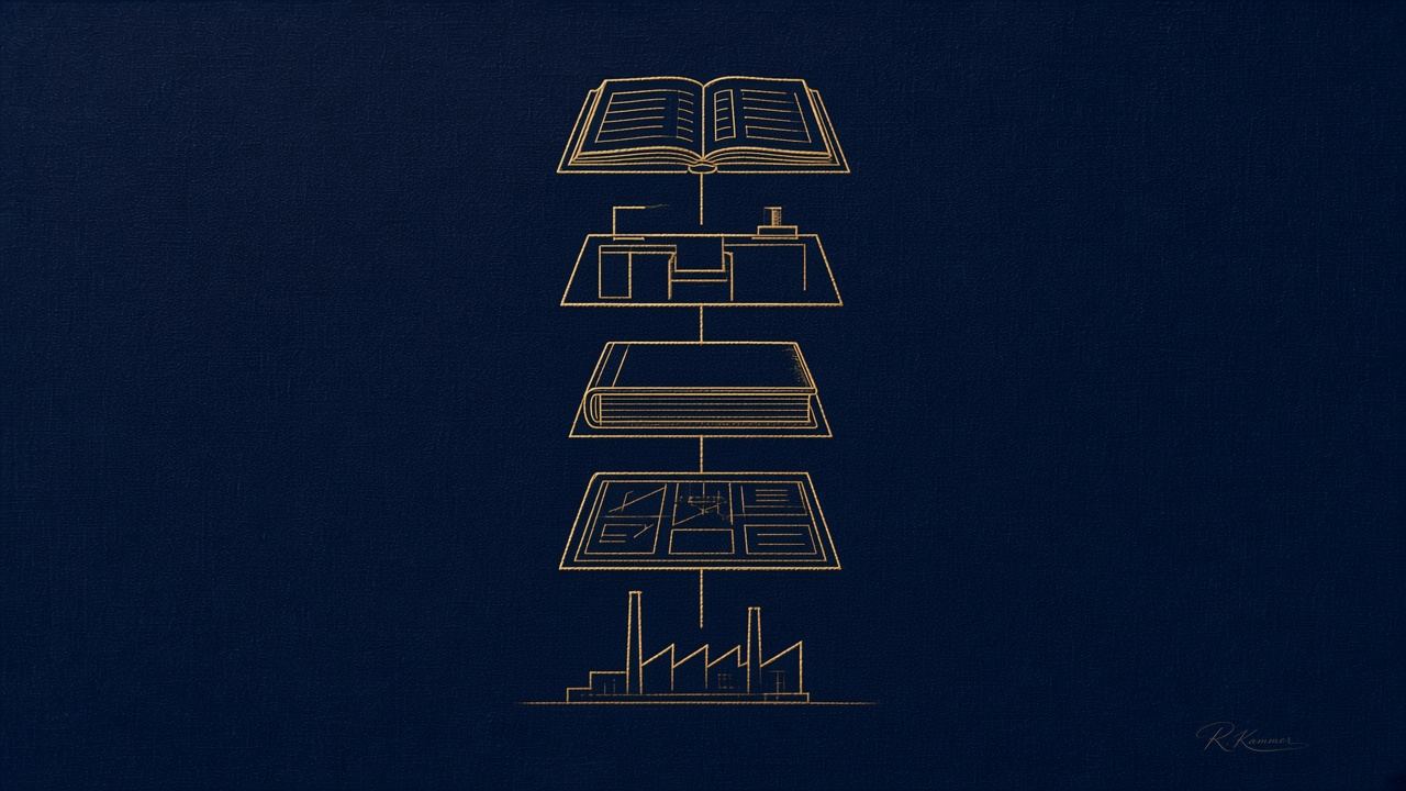 Layered ownership stack, signed R. Kammer