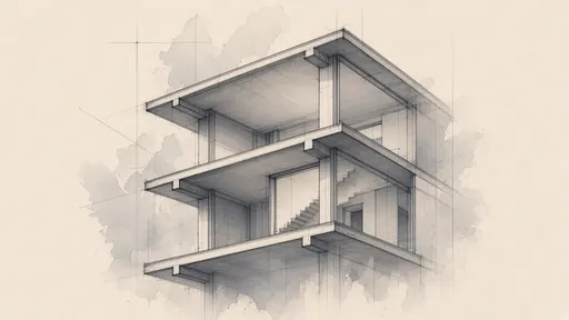 Pencil and watercolor sketch: slab